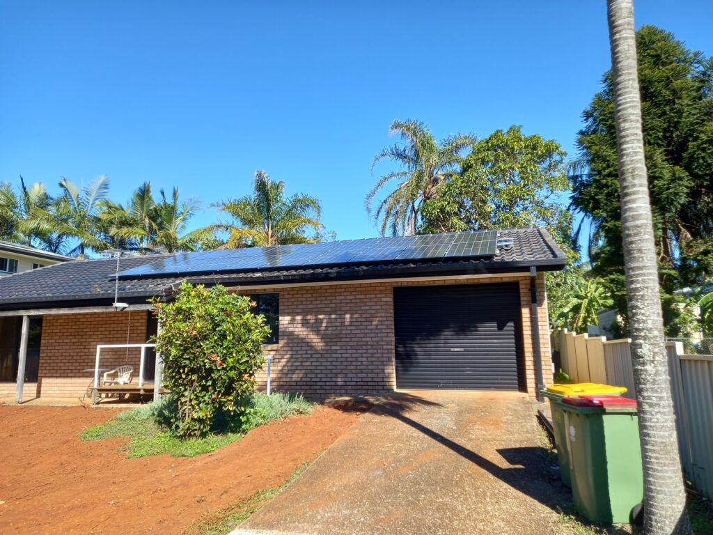 Solar installation on Property Russell Island